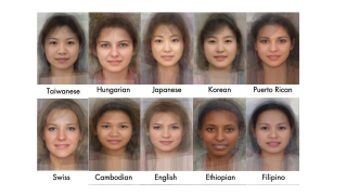 Illustration for article titled See The Average Face Of Women From 40 Different Countries